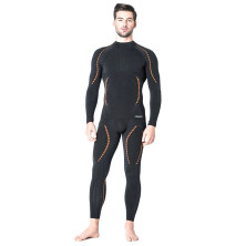 Футболка accapi X-Country сорочка з довгим рукавом high neck Man 999 чорний