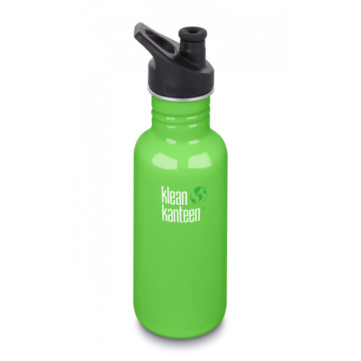 Спортивна пляшка для води Klean Kanteen Classic Sport Cap 532 мл, зелена