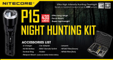 Набір для нічного полювання Nitecore P15, в подарунковому Кейсі