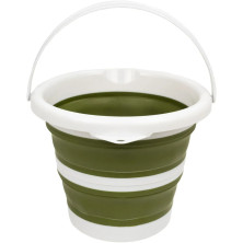 Відро Tribe Water Bucket 5 л силіконове T-FJ-0047, olive
