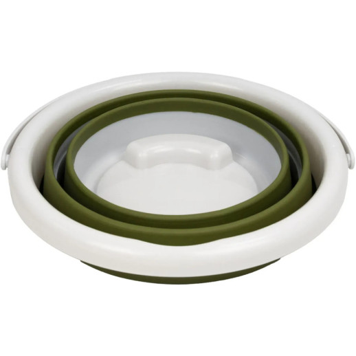 Відро Tribe Water Bucket 5 л силіконове T-FJ-0047, olive