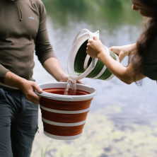Відро Tribe Water Bucket 5 л силіконове T-FJ-0047, olive