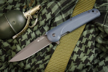 Ніж Kizlyar Supreme Biker-Z сірий титан, сталь D2