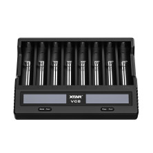 Зарядное устройство с ЖК-дисплеем Xtar VC8