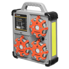 Комплект ліхтарів професійних Mactronic X-Flare (30 Lm) Red/Blue/Amber Recharg 12v/220V Magnetic (PS