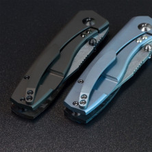 Ніж Ocaso Delos, Black Dunes, Damascus