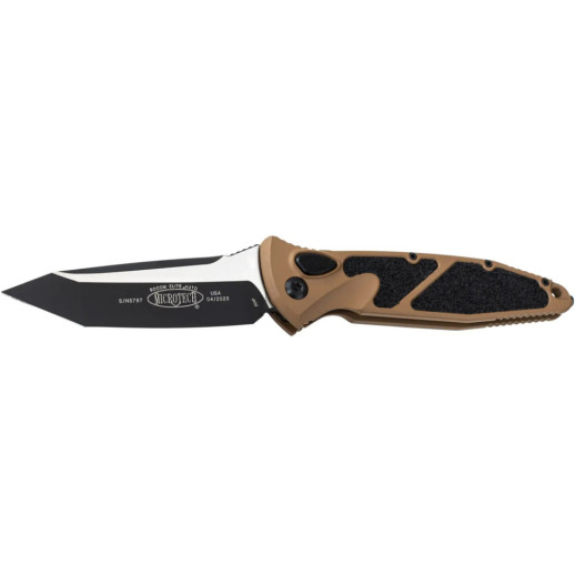 Ніж Microtech Socom Elite T/E-Auto Black Standard Tan