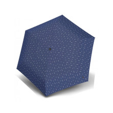 Парасолька Knirps U. 200 Rain Blue Авто /складаний /6спіц /D97x26см