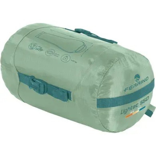 Спальний мішок Ferrino Lightec 550 +10°C Green (86153QVV)