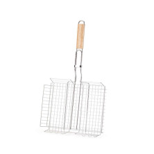 Подвійна решітка для гриля Кемпінг Slim G102