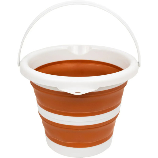 Відро Tribe Water Bucket 5 л силіконове T-FJ-0047, terracota