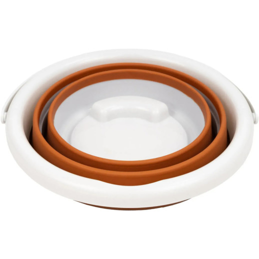 Відро Tribe Water Bucket 5 л силіконове T-FJ-0047, terracota