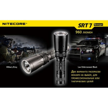 Кишеньковий ліхтар Nitecore SRT7, 960 люмен, чорний