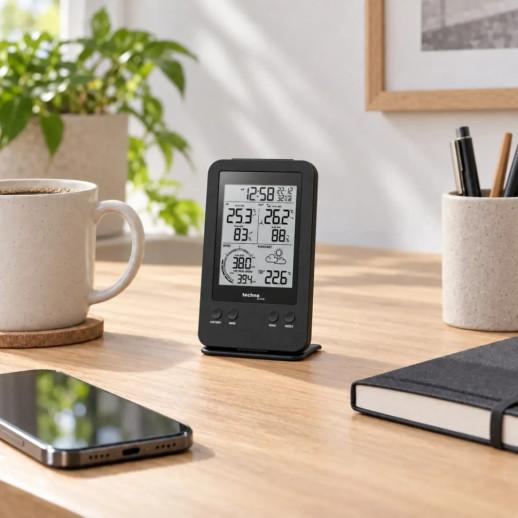 Метеостанція Technoline WS9008 Black (WS9008)