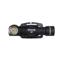 Ліхтар Armytek Wizard Pro v3 Magnet USB + 18650 Silver XHP50 Warm (потертості на акумуляторі)