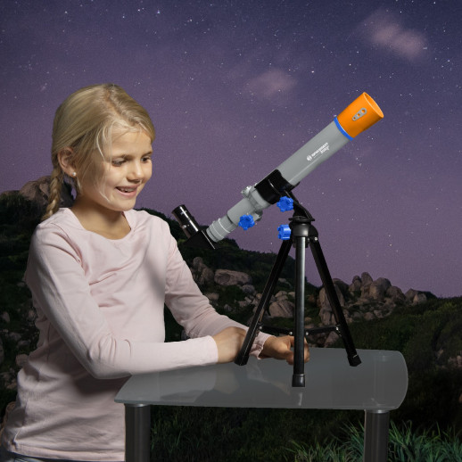 Мікроскоп Bresser Junior 40x-640x + Телескоп 40400