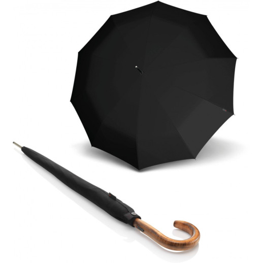 Парасоля Knirps S.770 Black Напівавтомат / Тростина / 10спиць / D113x91см