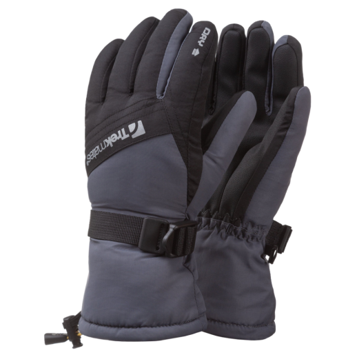 Рукавиці дитячі Trekmates Mogul DRY Glove Jnr TM-003739 slate/black - S - сірий