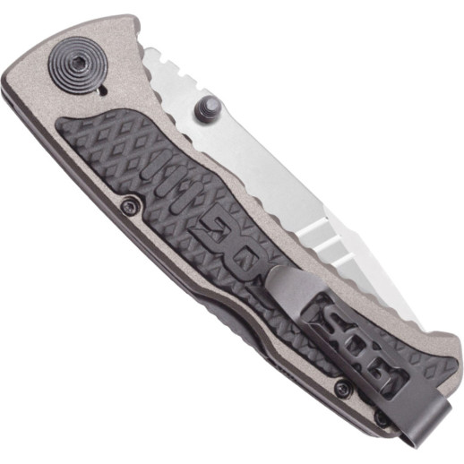 Ніж SOG SideSwipe Grey TiNi (SOG SW1011-CP)