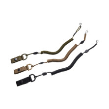 Страхувальний шнур Grand Way S05-карабін із застібкою чорний