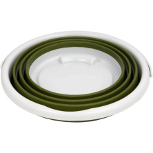 Відро Tribe Water Bucket Lid 10 л силіконове з кришкою T-FJ-0050, olive