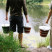 Відро Tribe Water Bucket Lid 10 л силіконове з кришкою T-FJ-0050, olive