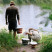 Відро Tribe Water Bucket Lid 10 л силіконове з кришкою T-FJ-0050, olive