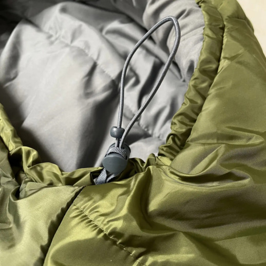 Спальний мішок Campout Linden (-1/-7°C), 185 см - Right Zip, Khaki (PNG 249248)