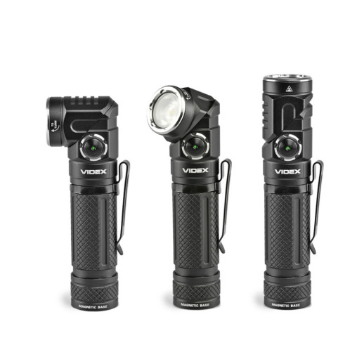 Портативний світлодіодний ліхтарик VIDEX VLF-A232R 1000Lm 5000K (Відкрита упаковка / потертості на корпусі / заміна діода)