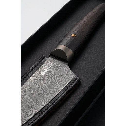Ніж кухонний Due Cigni "Coquus" Santoku Damask 180 мм