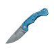 Ніж Fox Desert Damascus Blue Titanium FX-521DLB