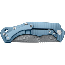 Ніж Fox Desert Damascus Blue Titanium FX-521DLB
