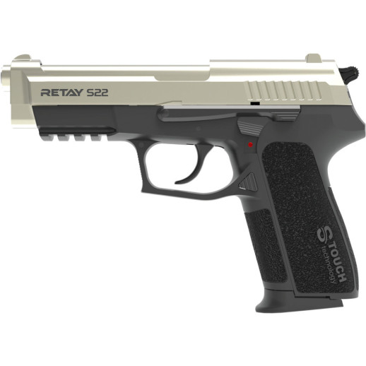 Пістолет стартовий Retay S22 9мм satin (M530107S)