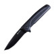 Ніж Kizlyar Supreme Biker-Z Чорний титан, сталь D2