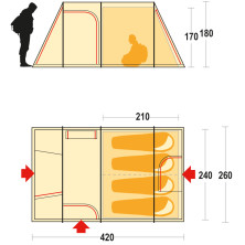 Намет Ferrino Proxes 4 Blue