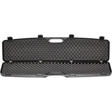 Кейс MEGAline збройовий 125x25x11 пластиковий, чорний, кліпси