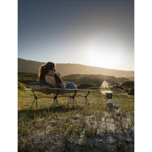 Ліжко складане Naturehike ультралегке NH19JJ006, алюміній, зелений