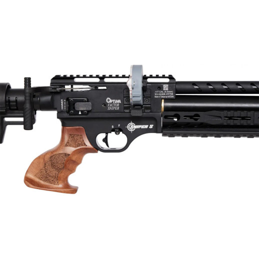 Гвинтівка пневматична Optima Factor Sniper S PCP 4,5 мм