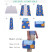 Килимок для пікніка Naturehike PM-01 2017 200 х 200 см (NH17Y020-L), Colorful Check