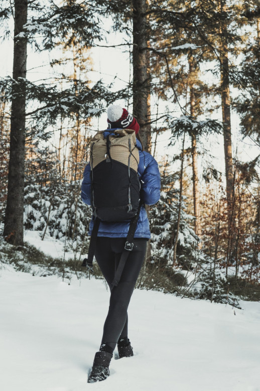 Рюкзак ультралегкий Travel Extreme X-HIKE 39 BLUE\GRAY UHMWPE