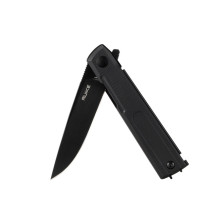 Ніж складаний кишеньковий Ruike, (7.7 см) 8Cr13MoV / G10 чорний