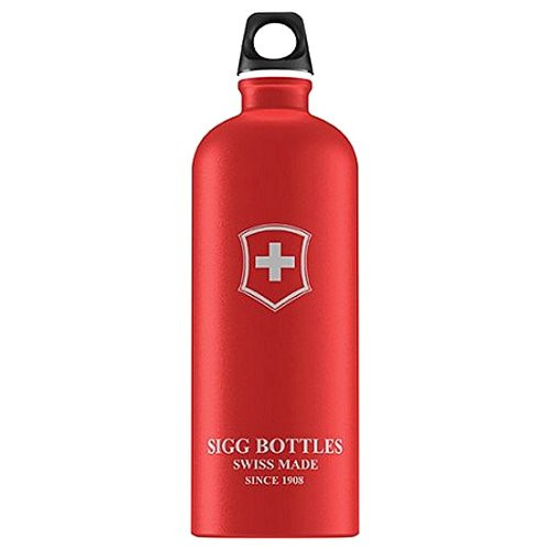 Пляшка для води SIGG Swiss Emblem Touch, 1 л, червона