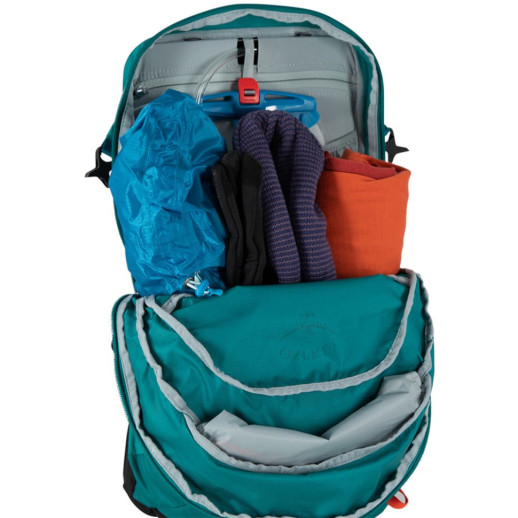 Рюкзак Osprey Hikelite 18 sangria red - O/S - бордовий