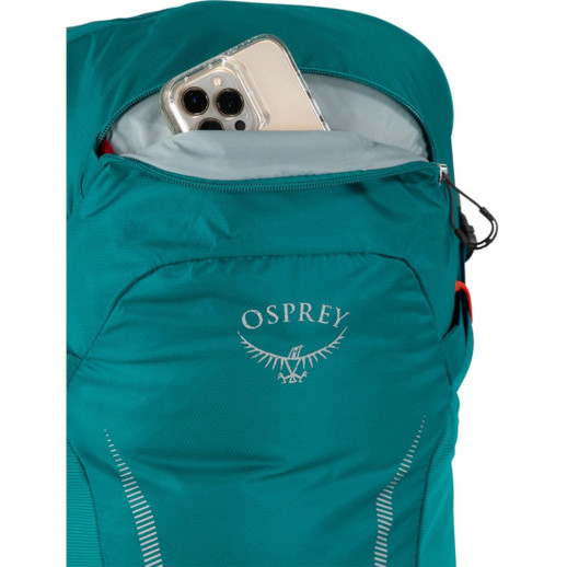 Рюкзак Osprey Hikelite 18 sangria red - O/S - бордовий
