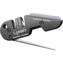 Набір Lansky ніж World Legal + точилка Blademedic