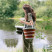 Відро Tribe Water Bucket Lid 10 л силіконове з кришкою T-FJ-0050, terracota