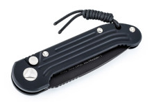 Ніж Microtech Ludt Black Blade полусеррейтор 135-2