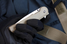 Ніж Kizlyar Supreme Biker-Z сатин, сталь 440C