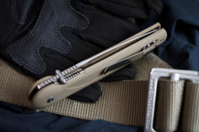 Ніж Kizlyar Supreme Biker-Z сатин, сталь 440C