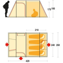 Намет Ferrino Proxes 4 Kelly Green
